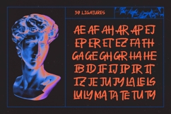 Broken Systems Display Brush Font Product Image 12