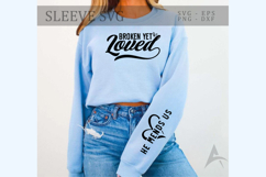 Broken Yet Loved Sleeve SVG Product Image 3