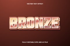 Bronze Text Effect Product Image 1