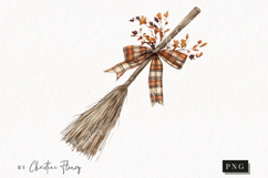 Cozy Halloween Witch Broom | Halloween PNG Product Image 1