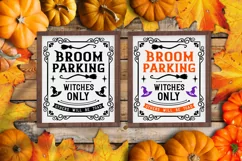 broom parking witches only 2 version svg