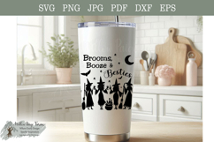 Brooms Booze &amp; Besties Witch Design | Funny Girls Trip svg Product Image 2