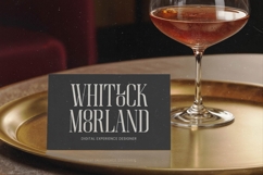 Broswick - Bold Tall Serif Display Font Product Image 6