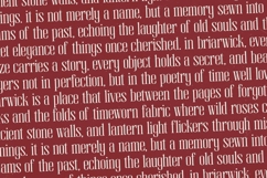Broswick - Bold Tall Serif Display Font Product Image 13