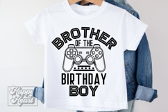 Brother Of The Birthday Boy Level Unlocked SVG Video Game Product Image 4