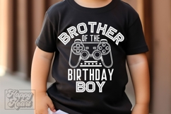 Brother Of The Birthday Boy Level Unlocked SVG Video Game Product Image 5