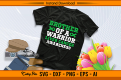 Brother Of A Warrior Liver Cancer Awareness SVG File Product Image 2
