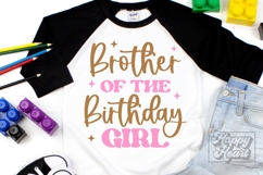 Brother Of The Birthday Girl SVG PNG - First Birthday Girl Product Image 4