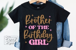 Brother Of The Birthday Girl SVG PNG - First Birthday Girl Product Image 5