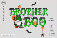 Brother Boo png |Brother Boo sublimation|frankenstein gnome Product Image 2