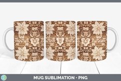 GorgeousBrown 01 Mug Wrap design.