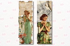 Botanical Floral Bookmark Sublimation, Bookmark Bundle Product Image 2