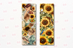 Autumn Sunflowers Bookmark Sublimation, Bookmark Bundle Product Image 3