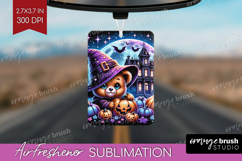 Brown Bear Halloween Air Freshener PNG Cute Animal PNG Product Image 1