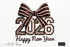 Coquette 2026 Happy New Year PNG Product Image 4