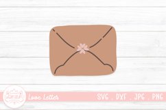 Love Letter Clipart Sticker | Valentine Clipart Sticker Product Image 1