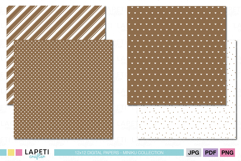 Tiny heart digital paper pack with neutral aesthetic seamless backgrounds