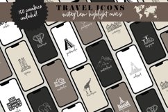 brown travel instagram template