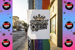 Birthday Queen Png Bundle Sublimation Design Product Image 11
