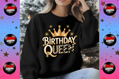 Birthday Queen Png Bundle Sublimation Design Product Image 7