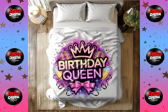 Birthday Queen Png Bundle Sublimation Design Product Image 10