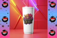 Birthday Queen Png Bundle Sublimation Design Product Image 9