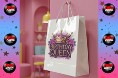 Birthday Queen Png Bundle Sublimation Design Product Image 8