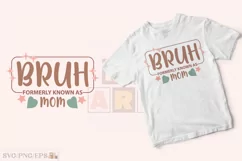 Mom Mama Mother’s Day SVG T-shirt Design, Mother’s Day SVG Product Image 2