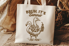 Summer Goose SVG Bundle Funny Goose Quotes PNG, Beach Vibes Product Image 5