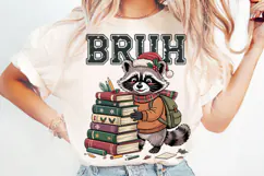 Bruh We Back Raccoon PNG Designs Product Image 2