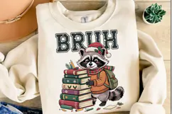 Bruh We Back Raccoon PNG Designs Product Image 3