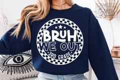 Bruh We Out 3rd Grade SVG PNG Grade 3 Graduation Product Image 3