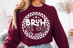 Bruh We Out 5th Grade SVG PNG Grade 5 Graduation Product Image 1