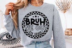 Bruh We Out 5th Grade SVG PNG Grade 5 Graduation Product Image 3