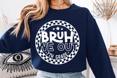 Bruh We Out 7th Grade SVG PNG Grade 7Graduation Product Image 5