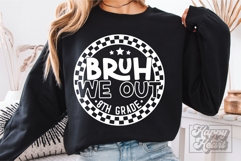 Bruh We Out 8th Grade SVG PNG Grade 8 Graduation Product Image 2