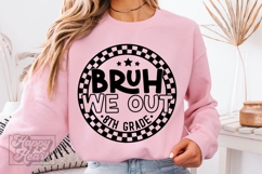 Bruh We Out 8th Grade SVG PNG Grade 8 Graduation Product Image 3