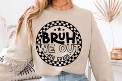 Bruh We Out 8th Grade SVG PNG Grade 8 Graduation Product Image 5