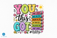 Bruh You Got This Teacher, Test Day Png, Teacher Shirt Product Image 1