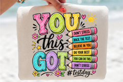 Bruh You Got This Teacher, Test Day Png, Teacher Shirt Product Image 2