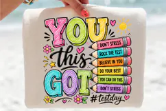 Bruh You Got This Teacher, Test Day Png, Teacher Shirt Product Image 2