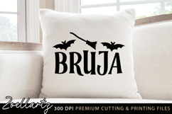 Bruja SVG Spooky Halloween SVG Cut File The Witch SVG Product Image 2