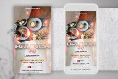 Brunch Event Instagram Flyer PSD Product Image 2