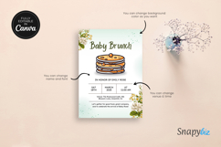 Brunch Shower Invitation Canva Template Product Image 6