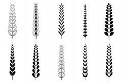 100 Hand Drawn Wreaths Brush Bundle Product Image 20