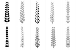 100 Hand Drawn Wreaths Brush Bundle Product Image 21