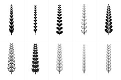 100 Hand Drawn Wreaths Brush Bundle Product Image 10