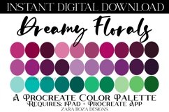 Dreamy Florals - Procreate Color Palette Product Image 1
