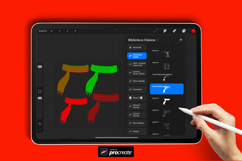 Christmas Snowman Builder | 40 Procreate Stamps Product Image 3