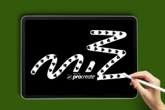 St Patrick Day Brush for Procreate | Clover Brush Product Image 2